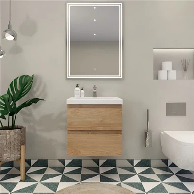 Плаваючий туалетний столик із раковиною